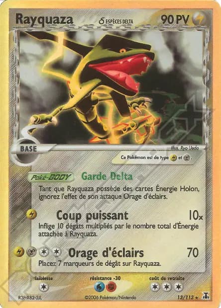 Rayquaza — EX Delta Species