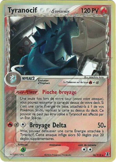 Tyranitar — EX Delta Species