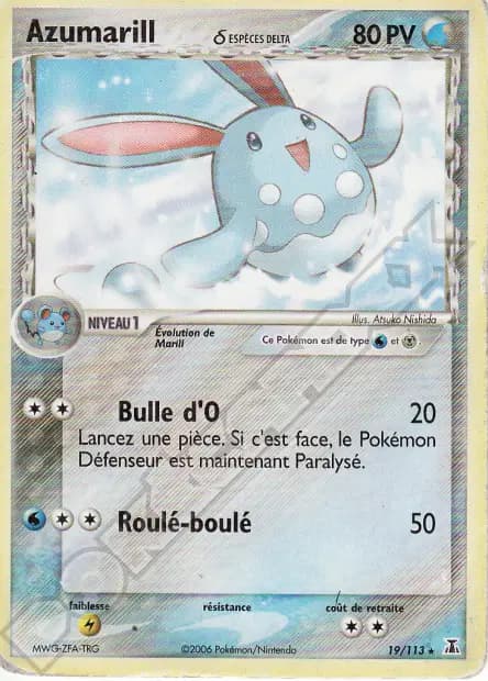 Azumarill — EX Delta Species