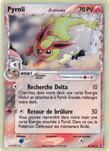 Flareon — EX Delta Species