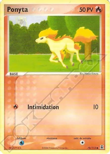 Ponyta — EX Delta Species