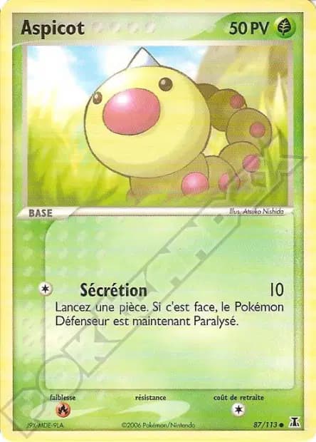 Weedle — EX Delta Species