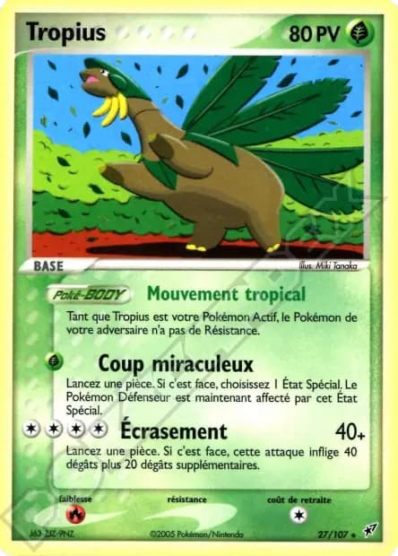 Tropius — EX Deoxys