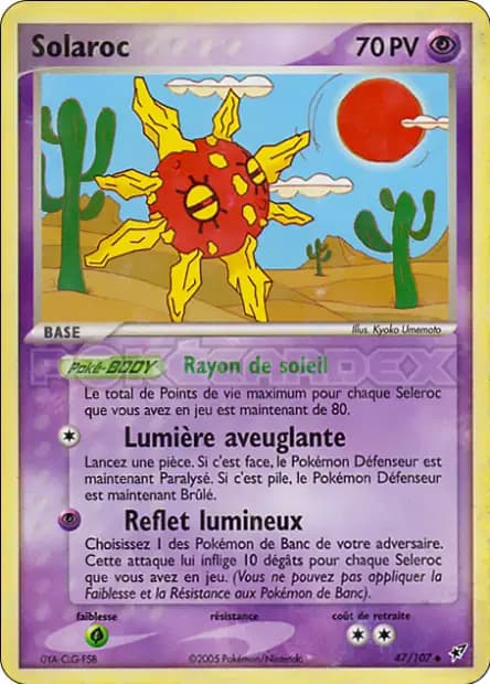 Solrock — EX Deoxys