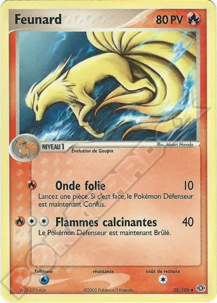 Ninetales — EX Emerald