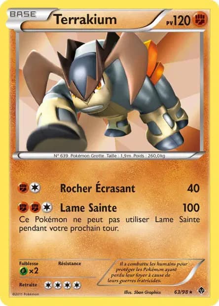 Terrakion — Emerging Powers