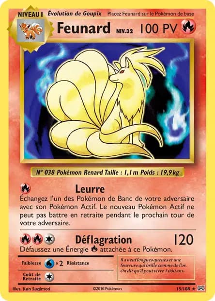 Ninetales — Evolutions