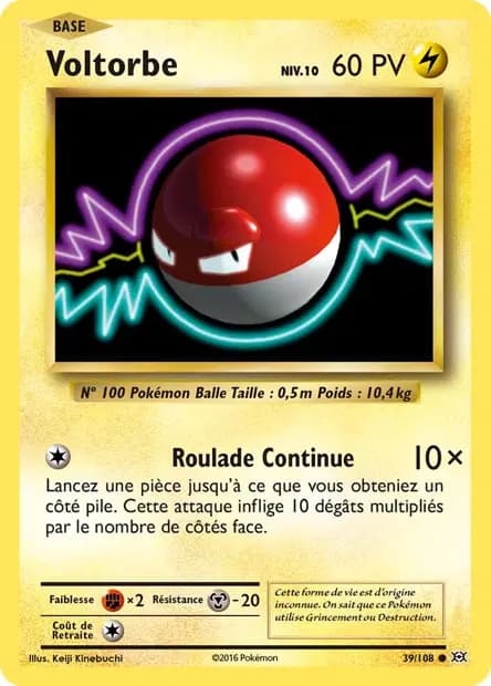 Voltorb — Evolutions