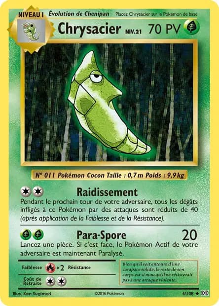 Metapod — Evolutions