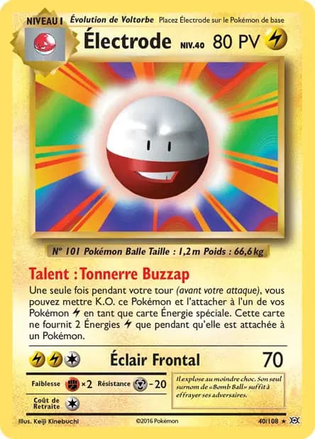 Electrode — Evolutions