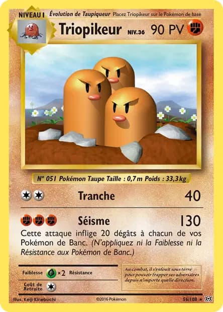 Dugtrio — Evolutions