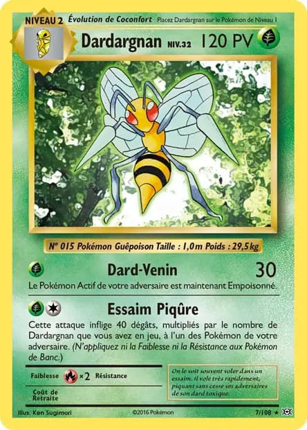 Beedrill — Evolutions