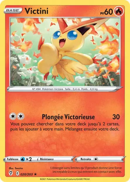 Victini — Evolving Skies