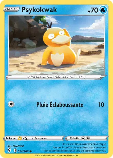 Psyduck — Evolving Skies