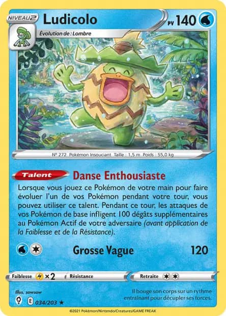 Ludicolo — Evolving Skies