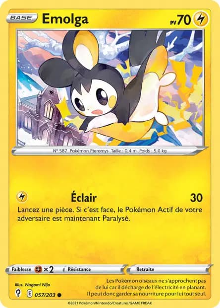 Emolga — Evolving Skies