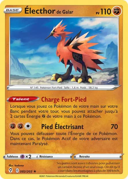 Zapdos — Evolving Skies