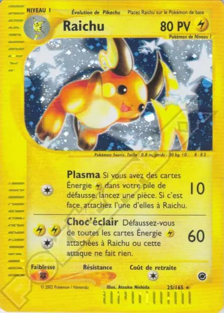 Raichu — Expedition Base Set
