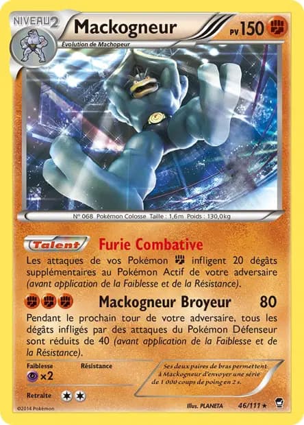 Machamp — Furious Fists