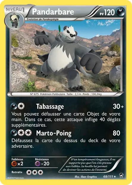 Pangoro — Furious Fists