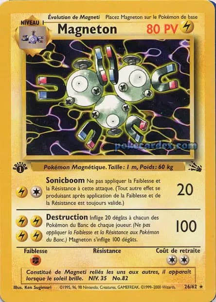 Magneton — Fossil