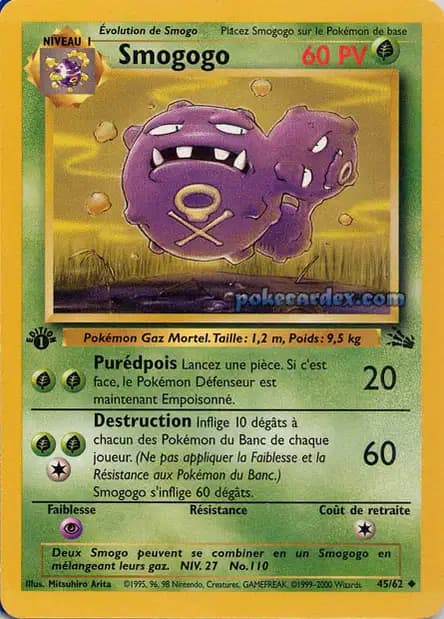 Weezing — Fossil