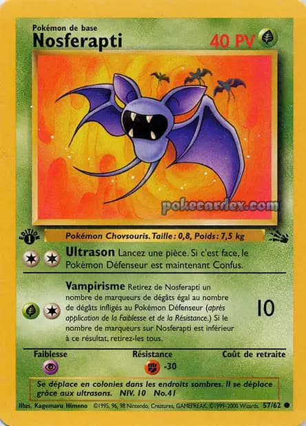 Zubat — Fossil