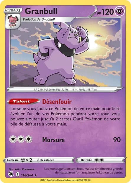 Granbull — Fusion Strike