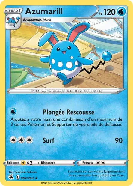 Azumarill — Fusion Strike