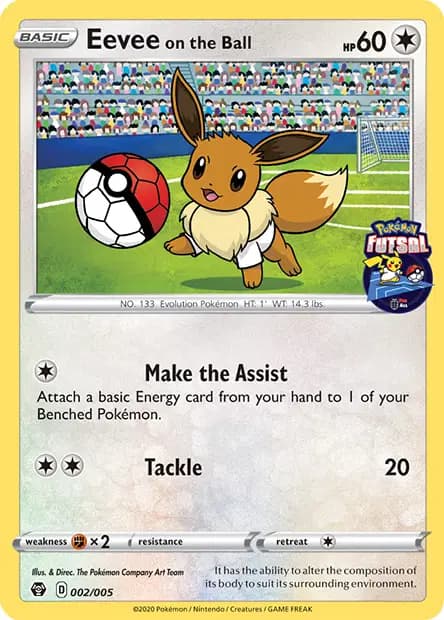 Eevee — Pokémon Futsal Collection