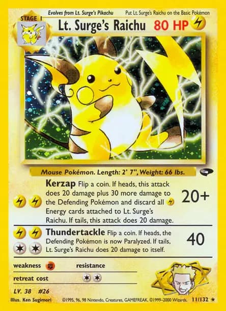 Raichu — Gym Challenge
