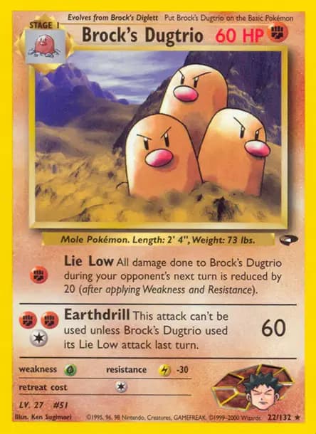Dugtrio — Gym Challenge