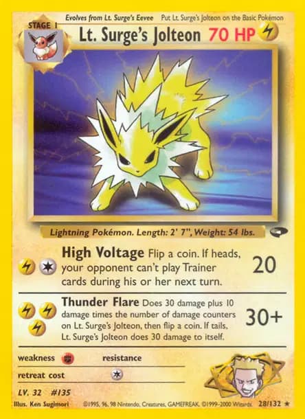 Jolteon — Gym Challenge