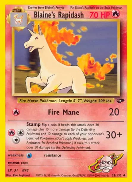 Rapidash — Gym Challenge