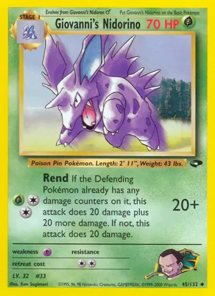 Nidorino — Gym Challenge