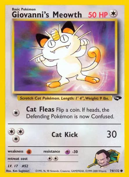 Meowth — Gym Challenge