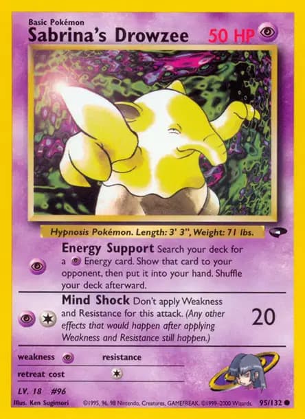 Drowzee — Gym Challenge