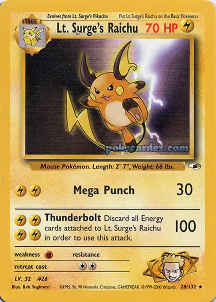 Raichu — Gym Heroes