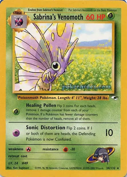 Venomoth — Gym Heroes
