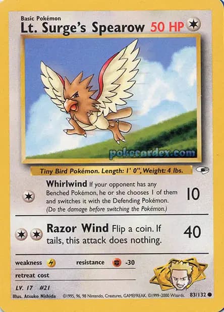 Spearow — Gym Heroes