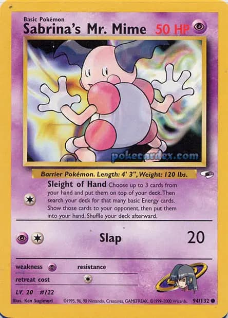 Mr. Mime — Gym Heroes
