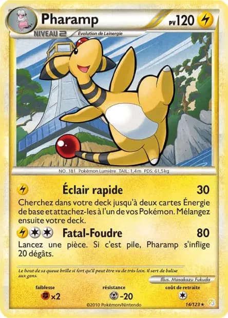 Ampharos — HeartGold & SoulSilver