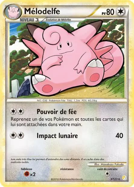 Clefable — HeartGold & SoulSilver