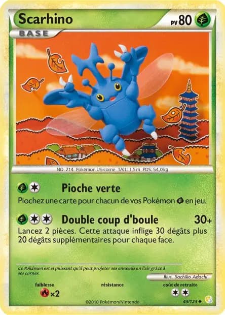 Heracross — HeartGold & SoulSilver