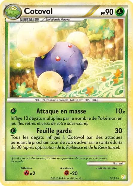 Jumpluff — HeartGold & SoulSilver