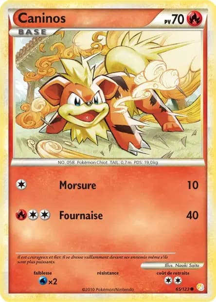 Growlithe — HeartGold & SoulSilver
