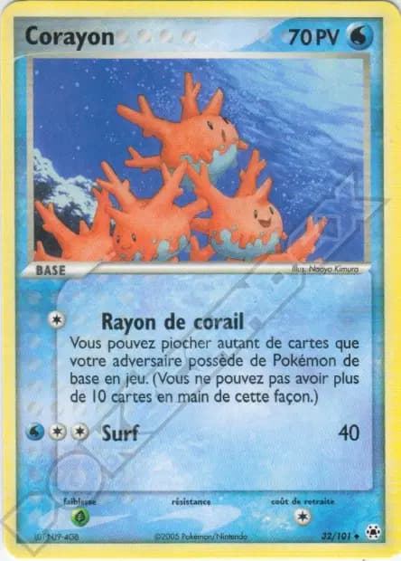 Corsola — EX Hidden Legends