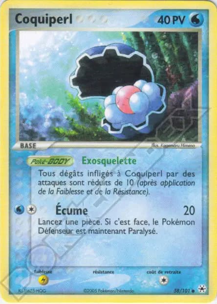 Clamperl — EX Hidden Legends