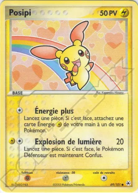 Plusle — EX Hidden Legends
