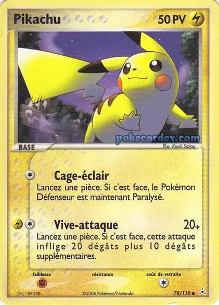Pikachu — EX Holon Phantoms
